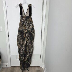 Field Staff Mossy Oak Bib Overalls Uninsulated Hunting Fishing Camo Men's Sz 38